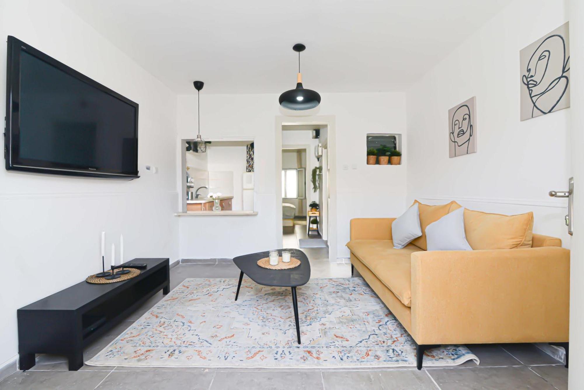 הדירה בלבן Apartment Hadera Bagian luar foto